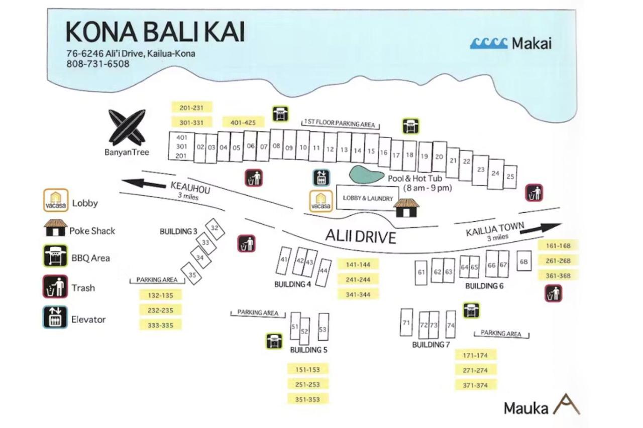 Ferienwohnung Kona Bali Kai #341 Kailua-Kona Exterior foto